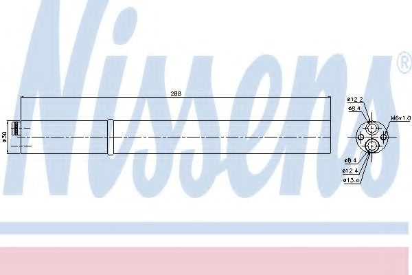 NISSENS 95451 Осушитель, кондиционер для AUDI A5 (Ауди А5) NISSENS 95451 Осушитель, кондиционер для AUDI A5 (Ауди А5)