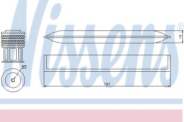 NISSENS 95479 Осушитель, кондиционер для FIAT BRAVO II (Фиат Брава 2) NISSENS 95479 Осушитель, кондиционер для FIAT BRAVO II (Фиат Брава 2)