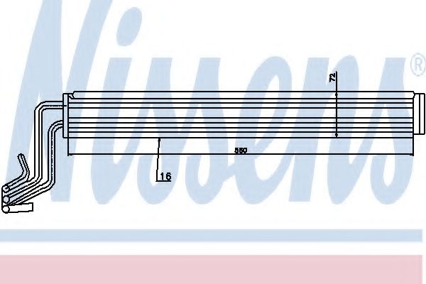 NISSENS 90633 Масляный радиатор, рулевое управление для AUDI Q7 (Ауди Кью 7) NISSENS 90633 Масляный радиатор, рулевое управление для AUDI Q7 (Ауди Кью 7)