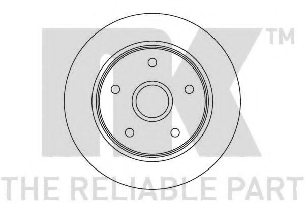 NK 203229 Тормозной диск для MAZDA 626 III (Мазда 626 3) NK 203229 Тормозной диск для MAZDA 626 III (Мазда 626 3)