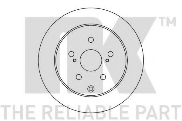 NK 204546 Тормозной диск для TOYOTA PREVIA (Тойота/тоета Прэvиа) NK 204546 Тормозной диск для TOYOTA PREVIA (Тойота/тоета Прэvиа)