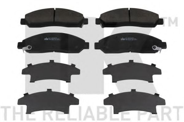 NK 221408 Тормозные колодки для ISUZU N (Исузу Н)