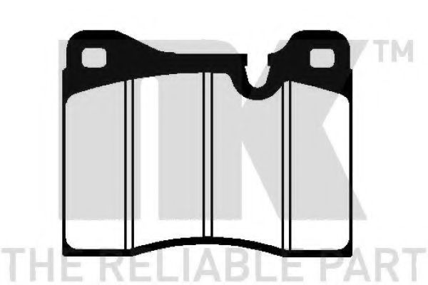 NK 221503 Тормозные колодки для BMW 7 (Бмв 7)