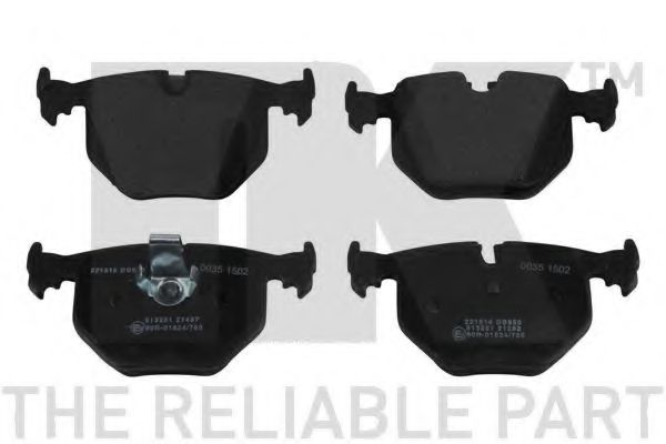 NK 221518 Тормозные колодки для BMW (Бмв) NK 221518 Тормозные колодки для BMW (Бмв)