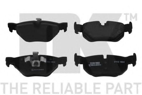 NK 221532 Тормозные колодки для BMW (Бмв) NK 221532 Тормозные колодки для BMW (Бмв)