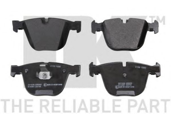 NK 221536 Тормозные колодки для ROLLS-ROYCE PHANTOM (Ролс-ройс Пхантом) NK 221536 Тормозные колодки для ROLLS-ROYCE PHANTOM (Ролс-ройс Пхантом)