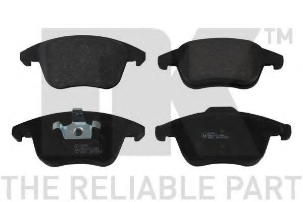 NK 221956 Тормозные колодки для CITROËN C4 PICASSO I (CитроËн С4 пикассо 1) NK 221956 Тормозные колодки для CITROËN C4 PICASSO I (CитроËн С4 пикассо 1)