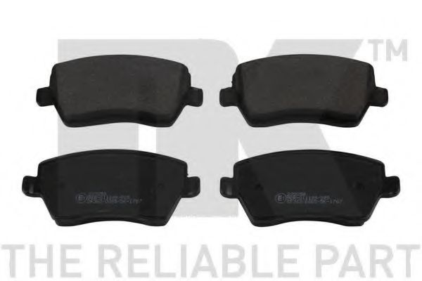 NK 222258 Тормозные колодки для DACIA LODGY (Дача Лодгъ)