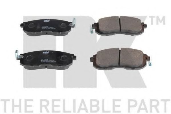 NK 222270 Тормозные колодки для NISSAN TEANA III (Ниссан Теана 2и) NK 222270 Тормозные колодки для NISSAN TEANA III (Ниссан Теана 2и)