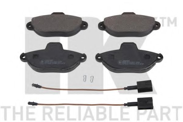 NK 222385 Тормозные колодки для FIAT 500 (Фиат 500) NK 222385 Тормозные колодки для FIAT 500 (Фиат 500)