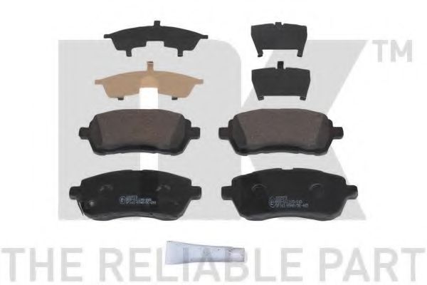 NK 222573 Тормозные колодки для DAIHATSU MATERIA (Дайхатсу Матэриа)