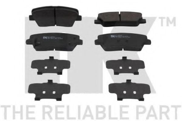 NK 223526 Тормозные колодки для HYUNDAI GENESIS (Хендай Гэнэсис) NK 223526 Тормозные колодки для HYUNDAI GENESIS (Хендай Гэнэсис)