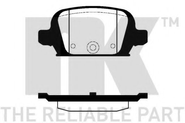 NK 223630 Тормозные колодки для OPEL VITA C (Опель Vита c) NK 223630 Тормозные колодки для OPEL VITA C (Опель Vита c)