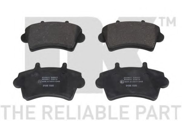 NK 223631 Тормозные колодки для NISSAN (Ниссан) NK 223631 Тормозные колодки для NISSAN (Ниссан)