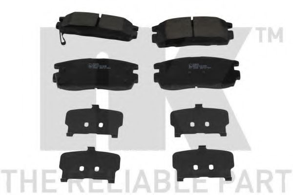 NK 223639 Тормозные колодки для CHEVROLET CAPTIVA (Шевроле Каптива) NK 223639 Тормозные колодки для CHEVROLET CAPTIVA (Шевроле Каптива)