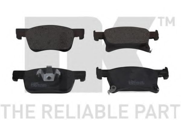 NK 223652 Тормозные колодки для OPEL CORSA E (Опель Корса е)