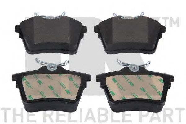 NK 223745 Тормозные колодки для PEUGEOT 407 (Пежо 407) NK 223745 Тормозные колодки для PEUGEOT 407 (Пежо 407)