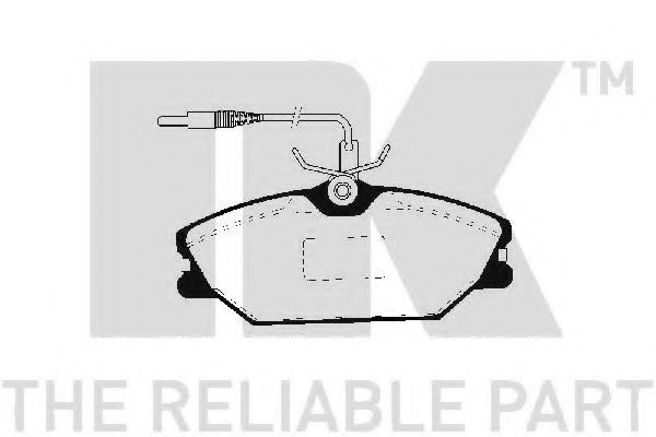 NK 223925 Тормозные колодки для RENAULT SAFRANE (Рено Сафранэ) NK 223925 Тормозные колодки для RENAULT SAFRANE (Рено Сафранэ)