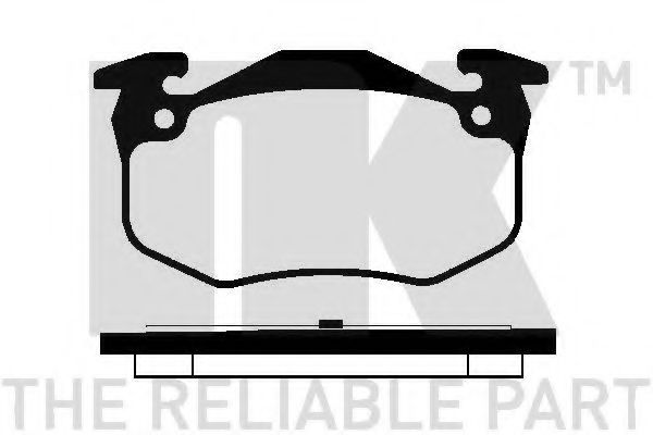 NK 223928 Тормозные колодки для PEUGEOT 205 I (Пежо 205 и) NK 223928 Тормозные колодки для PEUGEOT 205 I (Пежо 205 и)