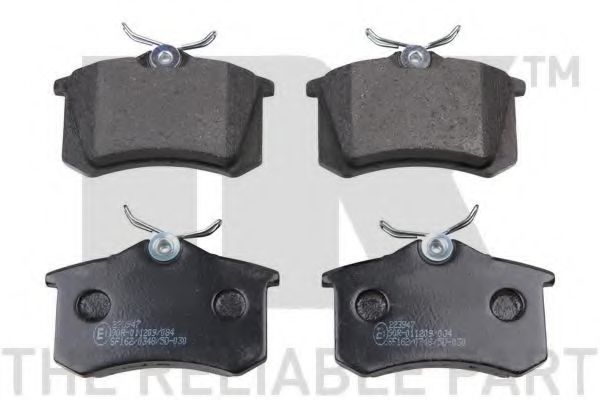 NK 223947 Тормозные колодки для RENAULT SCNIC I (Рено Сценик и) NK 223947 Тормозные колодки для RENAULT SCNIC I (Рено Сценик и)