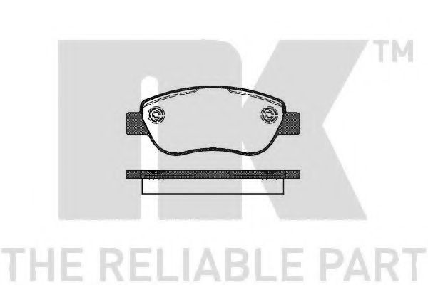NK 223954 Тормозные колодки для FIAT 500 (Фиат 500) NK 223954 Тормозные колодки для FIAT 500 (Фиат 500)