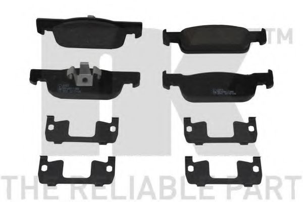 NK 223970 Тормозные колодки для DACIA SANDERO II (Дача Сандэро 2) NK 223970 Тормозные колодки для DACIA SANDERO II (Дача Сандэро 2)