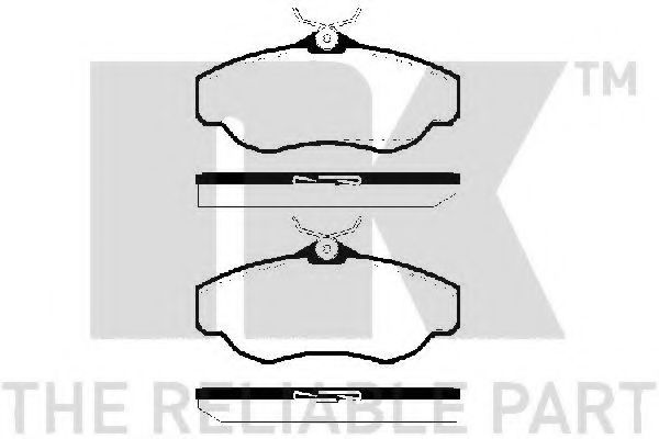 NK 224012 Тормозные колодки для LAND ROVER RANGE ROVER II (Ленд ровер/лэнд ровер Рангэ ровер 2) NK 224012 Тормозные колодки для LAND ROVER RANGE ROVER II (Ленд ровер/лэнд ровер Рангэ ровер 2)