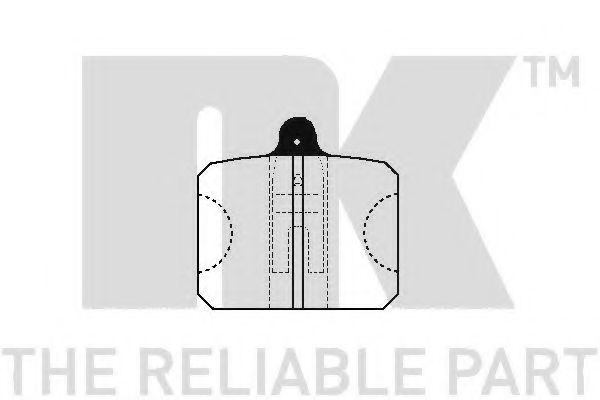 NK 224302 Тормозные колодки для SKODA (Шкода) NK 224302 Тормозные колодки для SKODA (Шкода)