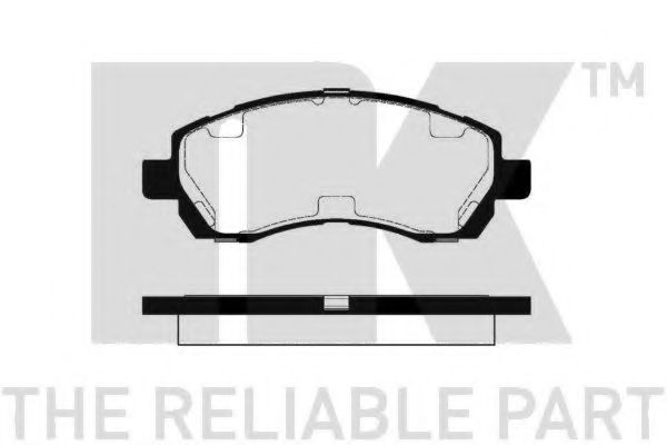 NK 224409 Тормозные колодки для SUBARU LIBERTY III (Субару Либэртъ 3) NK 224409 Тормозные колодки для SUBARU LIBERTY III (Субару Либэртъ 3)