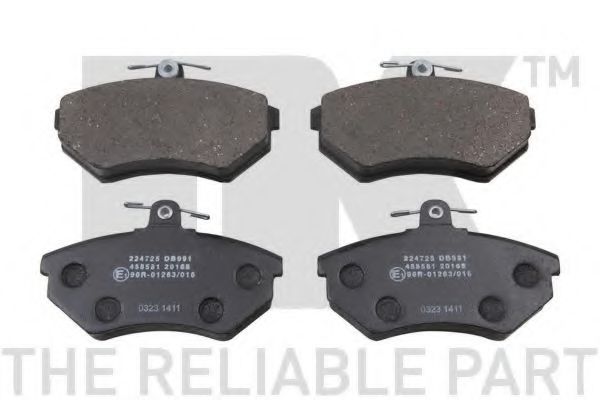 NK 224725 Тормозные колодки для VOLKSWAGEN (Фольксваген) NK 224725 Тормозные колодки для VOLKSWAGEN (Фольксваген)