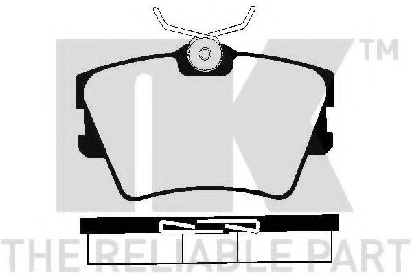 NK 224732 Тормозные колодки для VOLKSWAGEN (Фольксваген) NK 224732 Тормозные колодки для VOLKSWAGEN (Фольксваген)