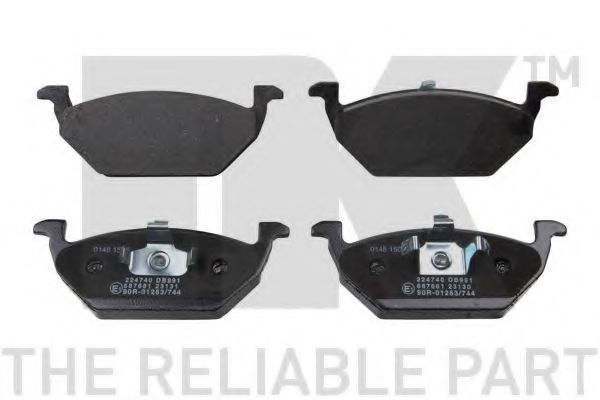 NK 224740 Тормозные колодки для VOLKSWAGEN (Фольксваген) NK 224740 Тормозные колодки для VOLKSWAGEN (Фольксваген)