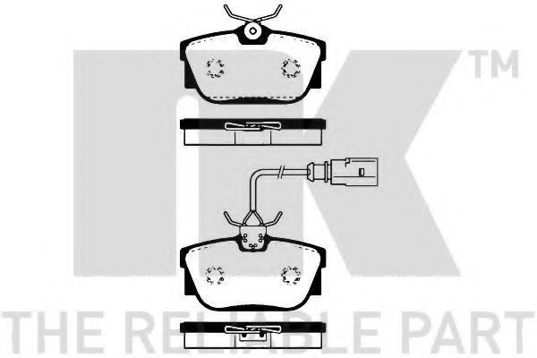 NK 224759 Тормозные колодки для VOLKSWAGEN (Фольксваген) NK 224759 Тормозные колодки для VOLKSWAGEN (Фольксваген)