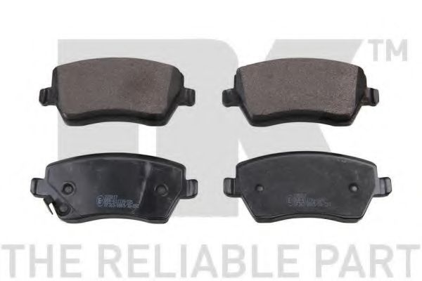 NK 225217 Тормозные колодки для NISSAN VERSA NOTE (Ниссан Vэрса нотэ)