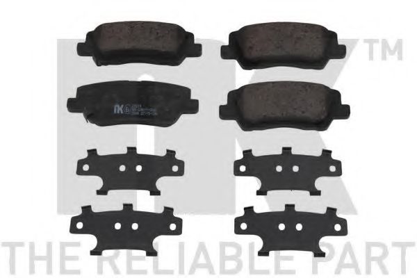 NK 229219 Тормозные колодки для CADILLAC ATS (Кадилак Ац) NK 229219 Тормозные колодки для CADILLAC ATS (Кадилак Ац)