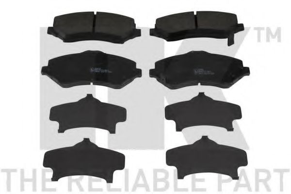 NK 229335 Тормозные колодки для DODGE JOURNEY (Додж Жоурнэъ) NK 229335 Тормозные колодки для DODGE JOURNEY (Додж Жоурнэъ)