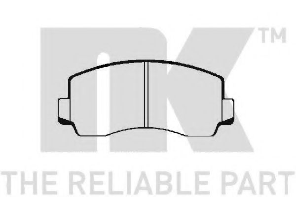 NK 229942 Тормозные колодки для MITSUBISHI GALANT (Митсубиши/митсубиси Галант) NK 229942 Тормозные колодки для MITSUBISHI GALANT (Митсубиши/митсубиси Галант)