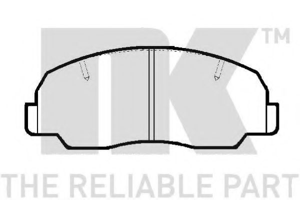 NK 229948 Тормозные колодки для DAIHATSU FEROZA HARD TOP (Дайхатсу Фэроза хард топ) NK 229948 Тормозные колодки для DAIHATSU FEROZA HARD TOP (Дайхатсу Фэроза хард топ)