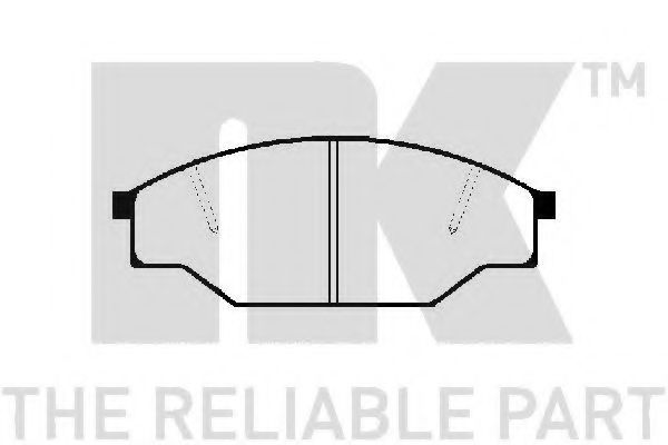NK 229963 Тормозные колодки для VOLKSWAGEN TARO (Фольксваген Таро) NK 229963 Тормозные колодки для VOLKSWAGEN TARO (Фольксваген Таро)