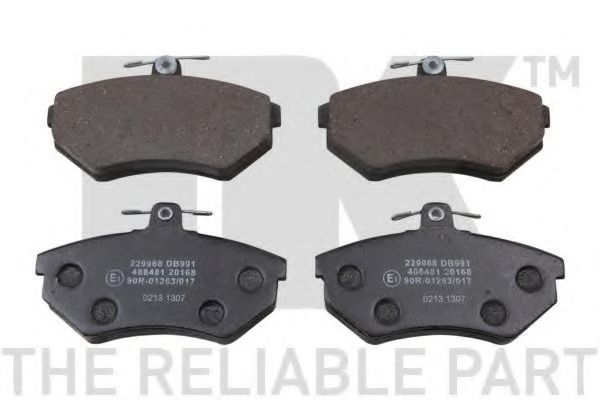 NK 229968 Тормозные колодки для SEAT TOLEDO (Сеат Толэдо) NK 229968 Тормозные колодки для SEAT TOLEDO (Сеат Толэдо)