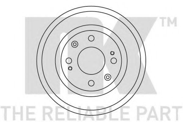 NK 254001 Тормозной барабан для ROVER 400 (Ровер 400) NK 254001 Тормозной барабан для ROVER 400 (Ровер 400)