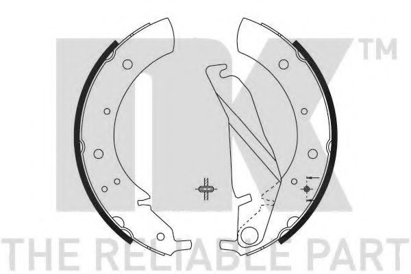 NK 2715432 Тормозные колодоки для BMW (Бмв) NK 2715432 Тормозные колодоки для BMW (Бмв)