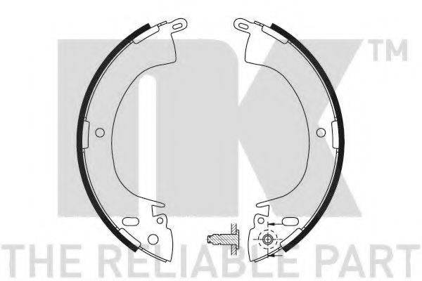 NK 2730420 Тормозные колодоки для MITSUBISHI PAJERO/SHOGUN (Митсубиши/митсубиси Пажэро/шогун) NK 2730420 Тормозные колодоки для MITSUBISHI PAJERO/SHOGUN (Митсубиши/митсубиси Пажэро/шогун)