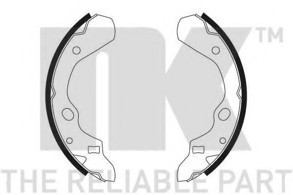NK 2732500 Тормозные колодоки для MAZDA (Мазда) NK 2732500 Тормозные колодоки для MAZDA (Мазда)
