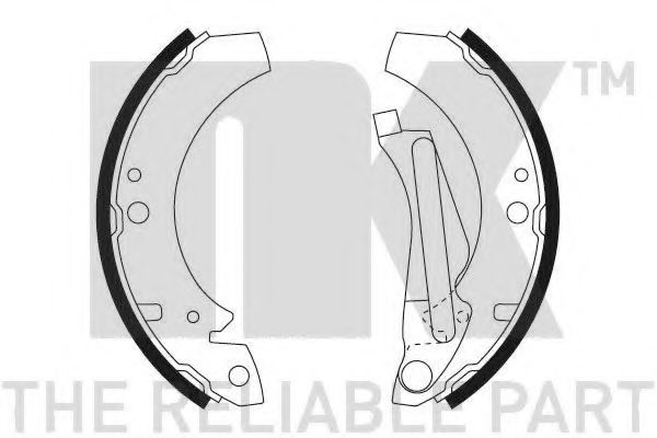 NK 2747266 Тормозные колодоки для VOLKSWAGEN SCIROCCO (Фольксваген Сcироccо) NK 2747266 Тормозные колодоки для VOLKSWAGEN SCIROCCO (Фольксваген Сcироccо)