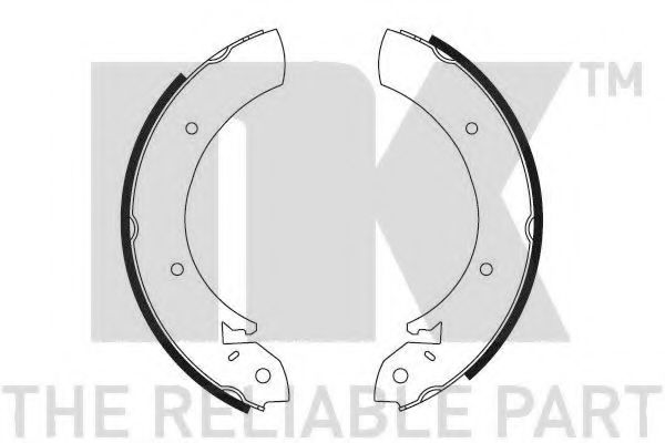 NK 2799272 Тормозные колодоки для NISSAN CABSTAR E (Ниссан Cабстар э) NK 2799272 Тормозные колодоки для NISSAN CABSTAR E (Ниссан Cабстар э)