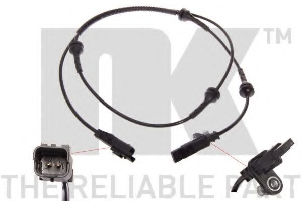 NK 291918 Датчик, частота вращения колеса для PEUGEOT 407 SW (Пежо 407 св) NK 291918 Датчик, частота вращения колеса для PEUGEOT 407 SW (Пежо 407 св)