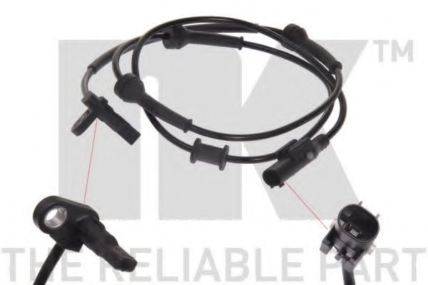NK 292348 Датчик, частота вращения колеса для FIAT 500 C (Фиат 500 c) NK 292348 Датчик, частота вращения колеса для FIAT 500 C (Фиат 500 c)