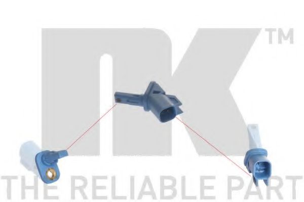 NK 292535 Датчик, частота вращения колеса для FORD (Форд) NK 292535 Датчик, частота вращения колеса для FORD (Форд)