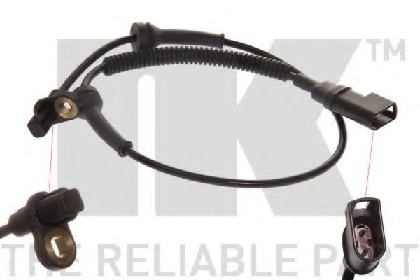 NK 292537 Датчик, частота вращения колеса для FORD TRANSIT CONNECT (Форд Трансит cоннэcт) NK 292537 Датчик, частота вращения колеса для FORD TRANSIT CONNECT (Форд Трансит cоннэcт)